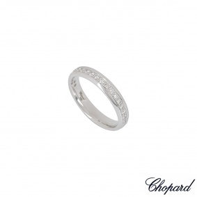 Chopard White Gold Diamond Eternity Band 827331-1107 Chopard White Gold Diamond Eternity Band 827331-1107